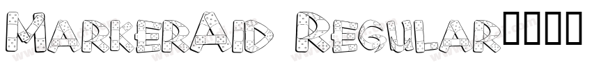 MarkerAid Regular字体转换
